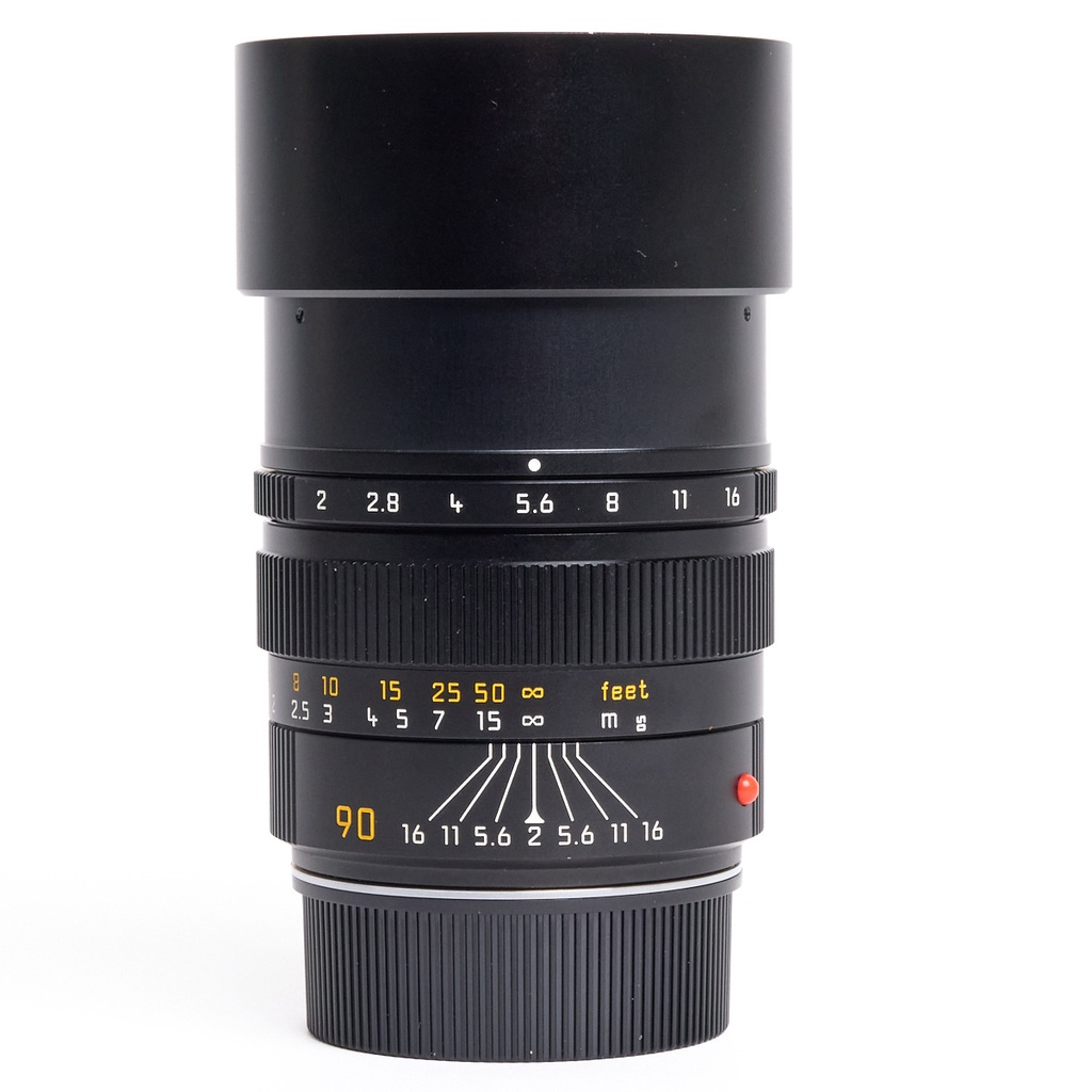 Leica 90mm f/2 Summicron-M (pre-ASPH) (III) lens - Grade 8 | Progear